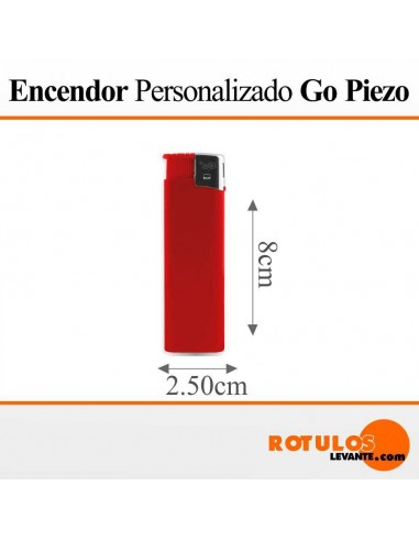 Encendedor publicitario go piezo