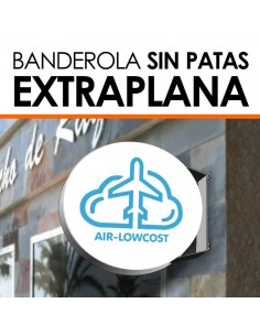 Banderola luminosa plana