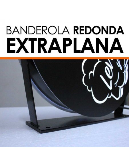 Banderola luminosa plana