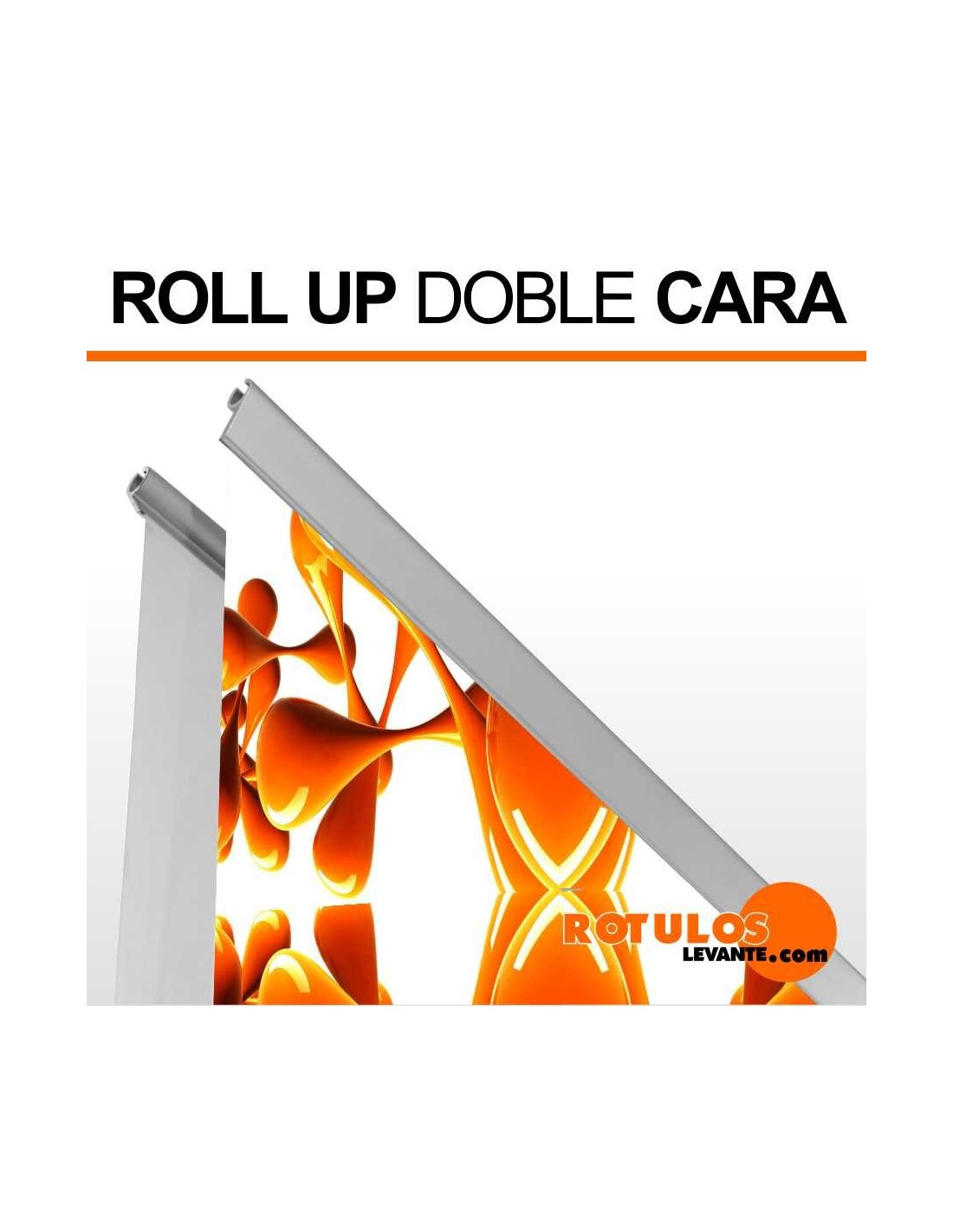  Roll  up banner  doble cara 