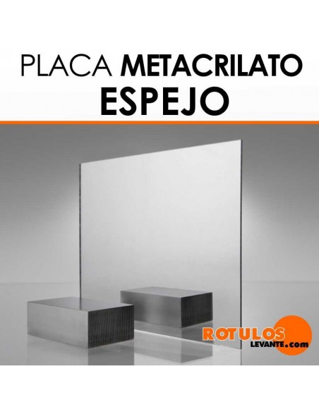 Placa de metacrilato Espejo