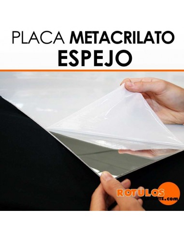 Placa de metacrilato Espejo