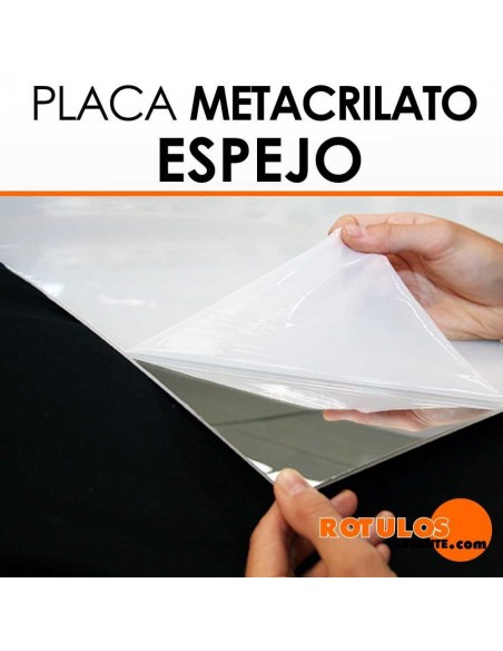 Placa de metacrilato Espejo