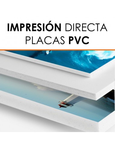 Impresión directa en PVC