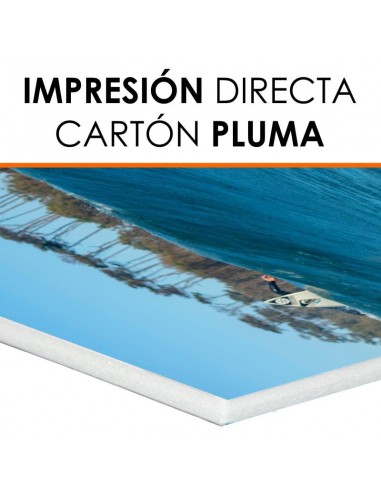 Impresión directa cartón pluma
