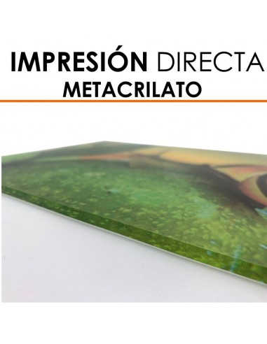 Impresión directa metacrilato