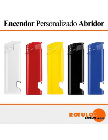 Encendedor personalizado con abridor