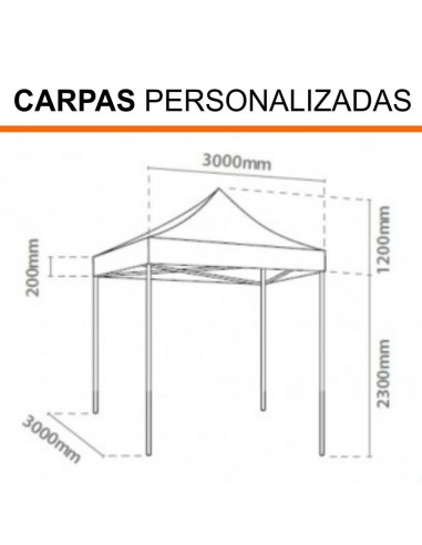 Carpa personalizada para eventos