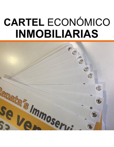 Carteles para inmobiliarios impreso