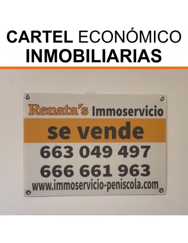 Carteles para inmobiliarios impreso