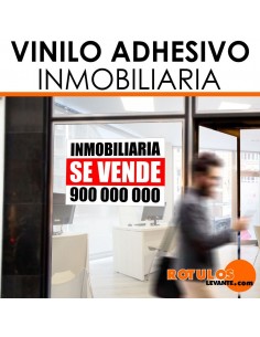 Carteles vinilo inmobiliarias