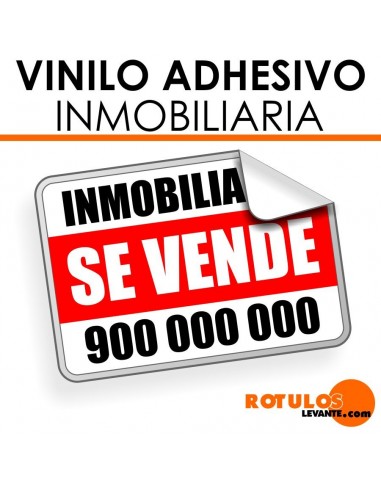 Carteles vinilo inmobiliarias