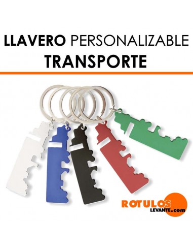 Llavero transporte abridor