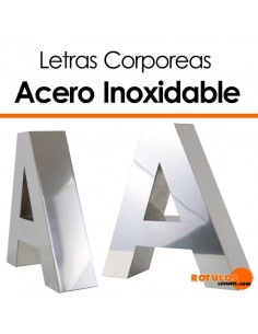 Corpóreas acero inoxidable
