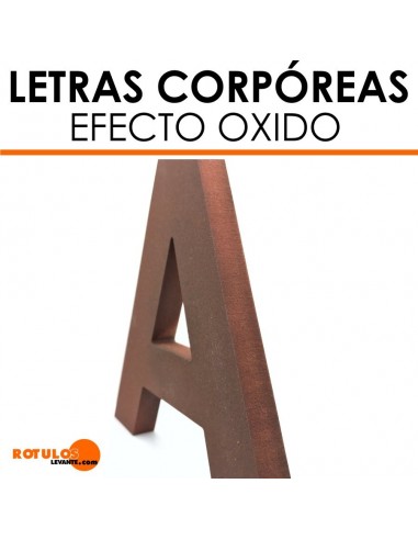 Letras oxido