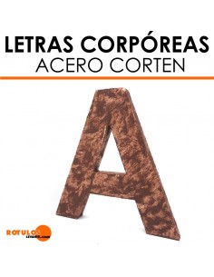 Corpóreas efecto acero corten