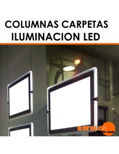 Columnas carpetas led inmobiliarias 2