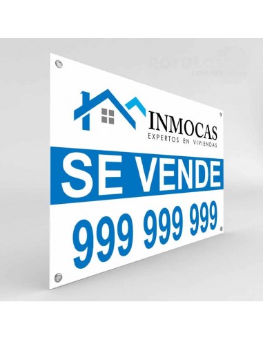 Carteles para inmobiliarios impreso