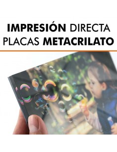 Impresión directa metacrilato