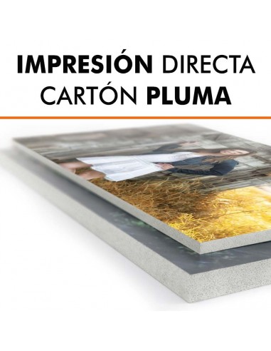 Impresión directa cartón pluma