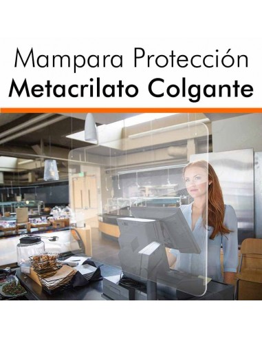 MAMPARAS METACRILATO COLGANTES