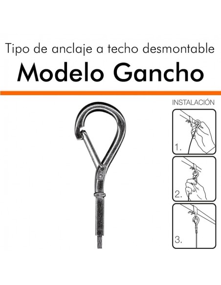Kit para colgar mamparas