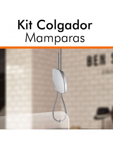 Kit para colgar mamparas