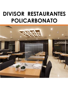 Mamparas para restaurantes