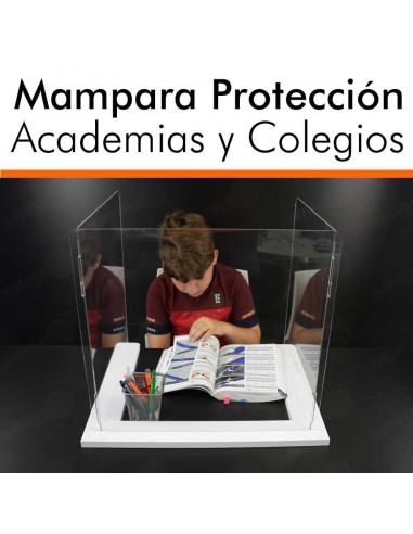 MAMPARA PARA ACADEMIA - COLEGIO