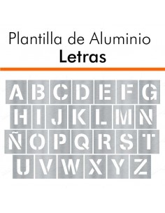 Plantillas para pintar letras 2