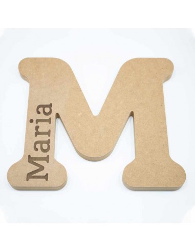 LETRAS MADERA GRABADAS
