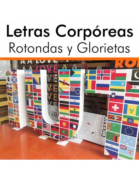 RÓTULO O CORPÓREAS PARA ROTONDAS
