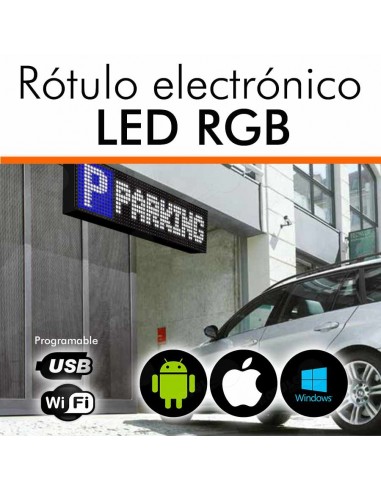 Letreros programables led RGB