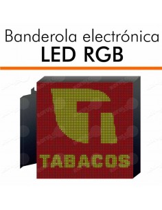 Banderola electrónica RGB