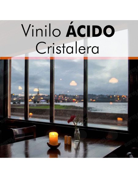 Vinilo efecto ácido - glaseado