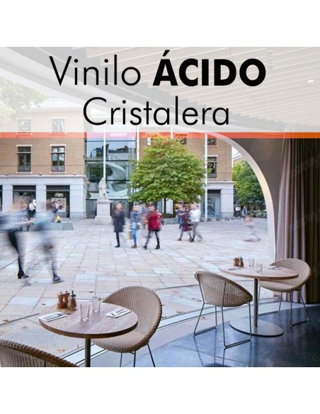 Vinilo efecto ácido - glaseado