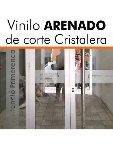 Vinilo Arenado Glaseado