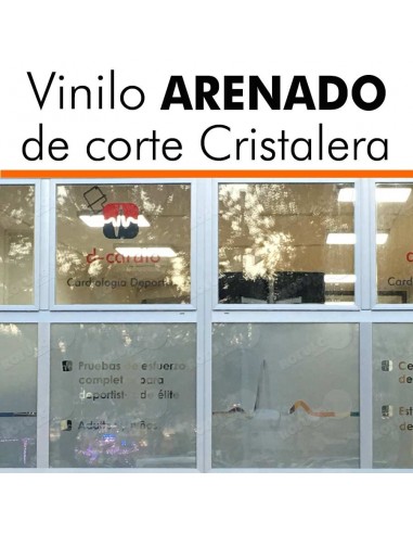 Vinilo Arenado Glaseado