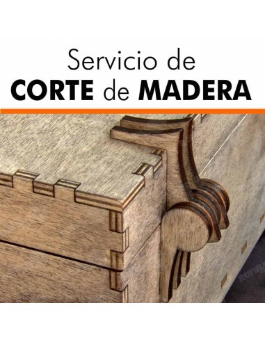 Corte madera láser