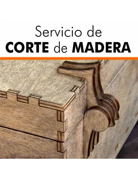 Corte madera láser