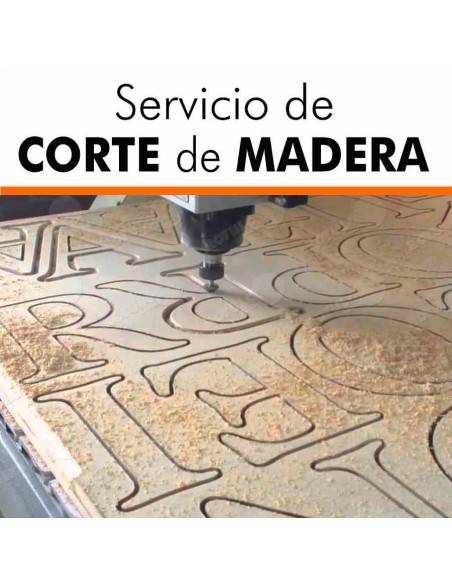 Corte madera láser