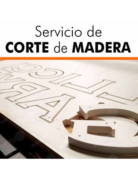 Corte madera láser