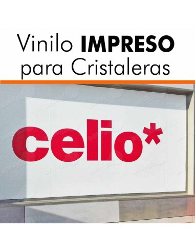 Vinilo impreso para cristalera