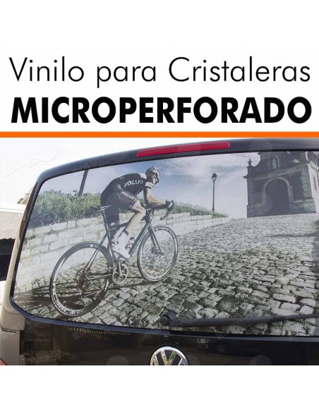 Vinilo microperforado para cristal