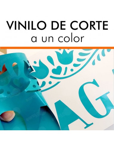 Vinilo de corte un color