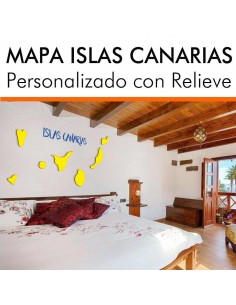 Mapa decorativo CANARIAS