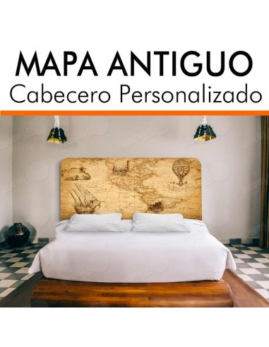 Cabecero personalizado MAPA ANTIGUO