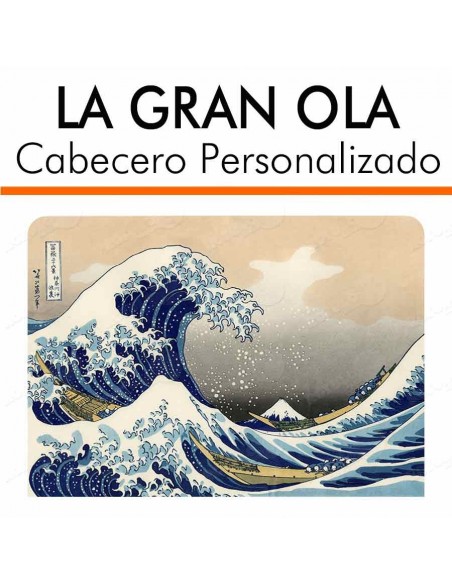 Cabecero personalizado LA GRAN OLA