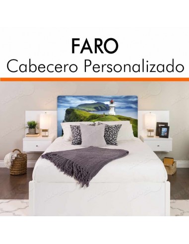 Cabecero personalizado FARO Y ACANTILADOS