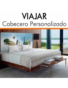 Cabecero personalizado VIAJAR